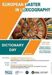 Towards entry "Dictionary Day at the Université de Lorraine"