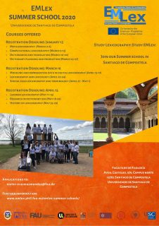 Towards entry "EMLex summer school 2020 in Santiago de Compostela"
